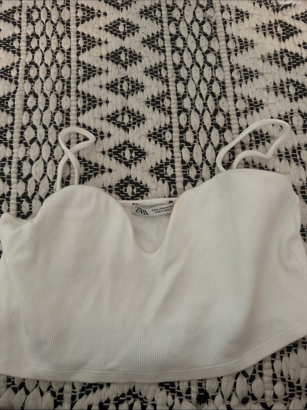 Zara | Sweetheart Neck Crop Top